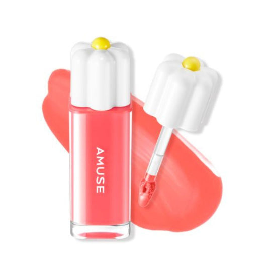 AMUSE Dew Tint 01 La Vie En Coral - Vegan Dewy Lip Tint